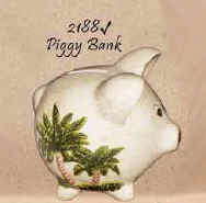 Palm Tree Piggy Bank Novelty