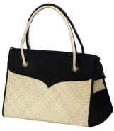 Black Horsey Bag - 2760