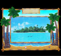 Palm Tree Picture Frame