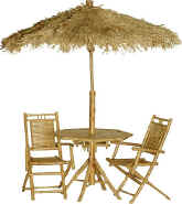 Set Bamboo Palapa 4pc