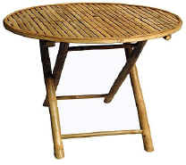 Table Bamboo Round