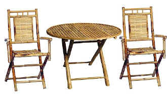 Set Bamboo Round 3pc