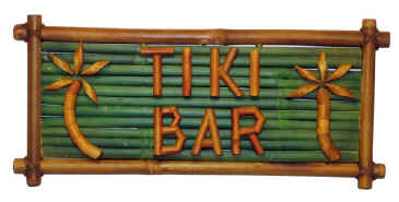 Bamboo Tiki Bar Sign
