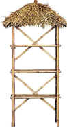 Shelf Bamboo Palapa 3 Tier