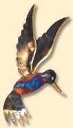 Copper Dripped Hummingbird