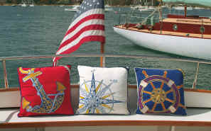 Outdoor Nautical Pillows