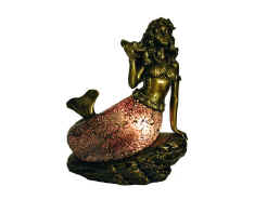 Tiffany Mermaid Accent Lamp