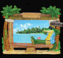 "Life's a Croc" Gator Picture Frame