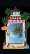 Lighthouse Cabana Picture Frame