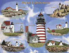 Maine Lighthouses Puzzle